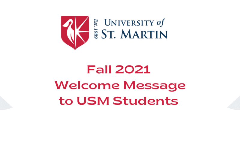 A Welcome Message from USM President