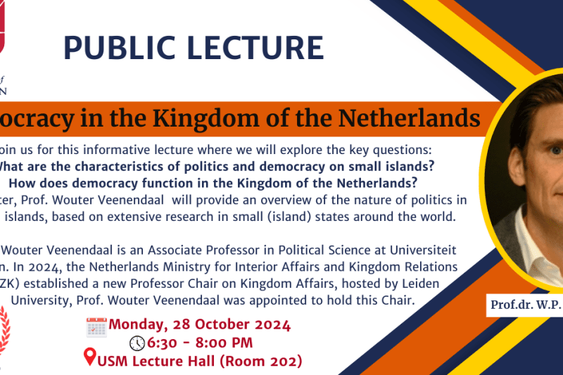 Democracy in the Kingdom of the Netherlands flyer