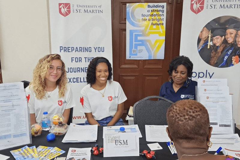 Team USM at Division of Labor & Social Services Open House